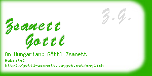 zsanett gottl business card